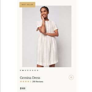 Faherty Gemina linen dress